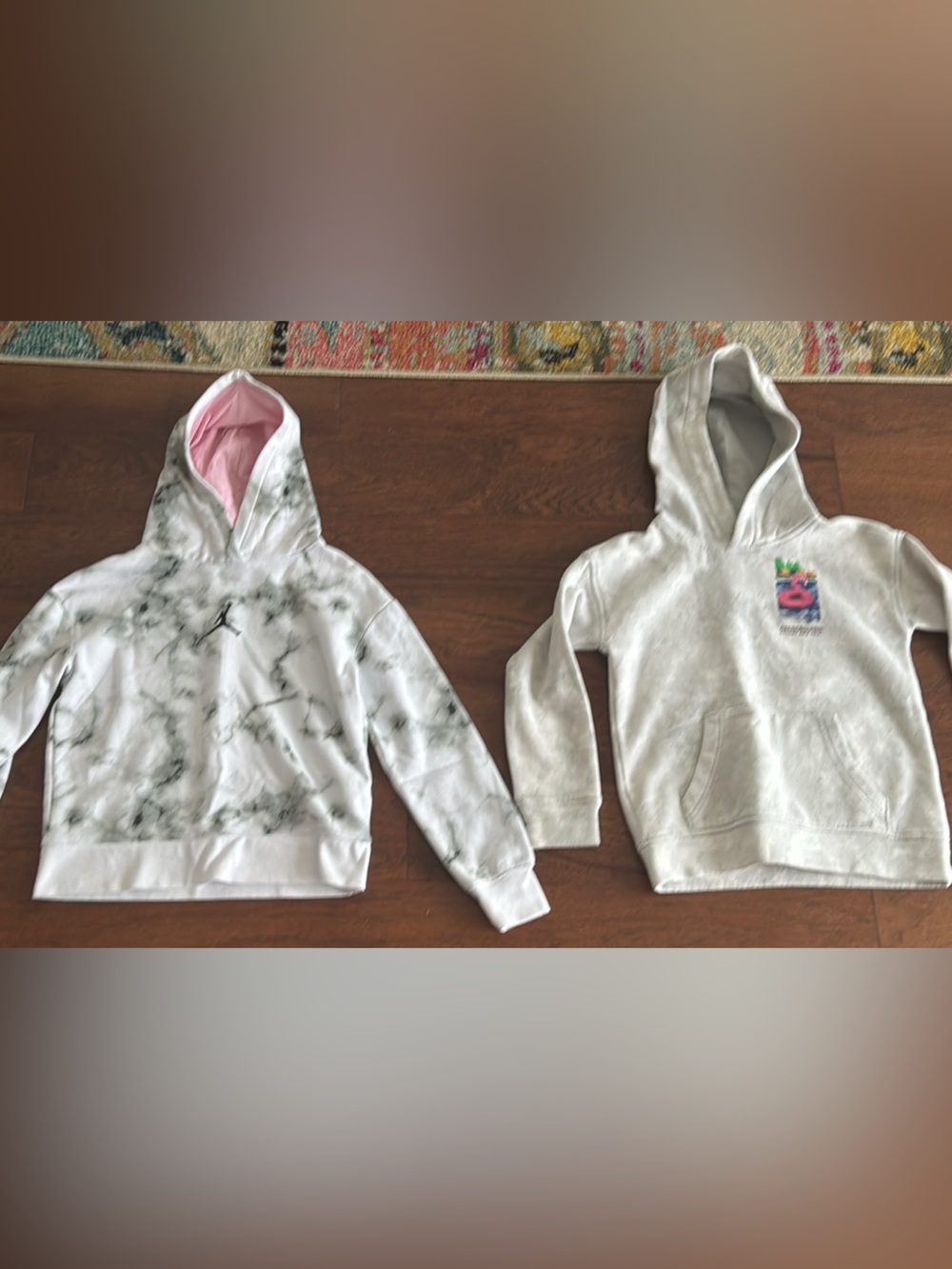 Boys Abercrombie & Fitch and Jordan Hoodie Sweatshirt Bundle Lot M 7/8